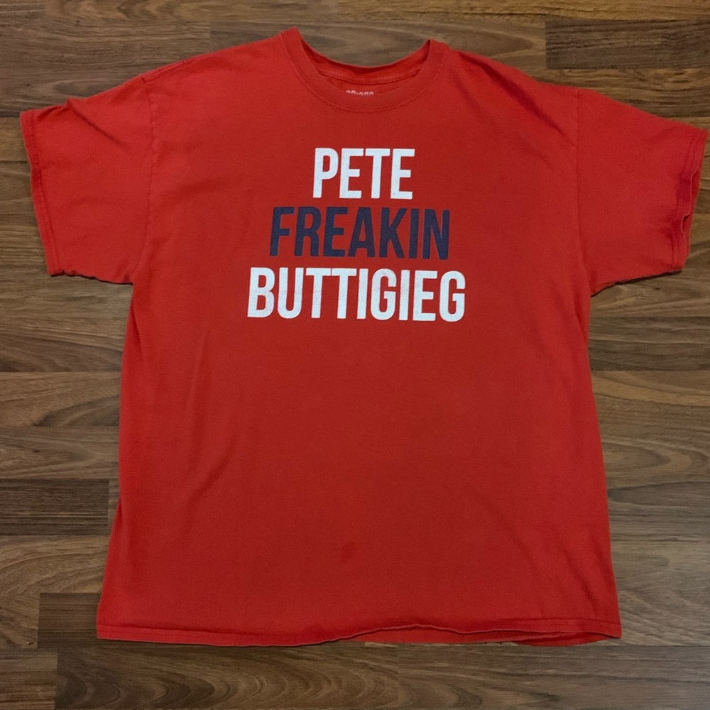 Pete Buttigieg Red Graphic Tee